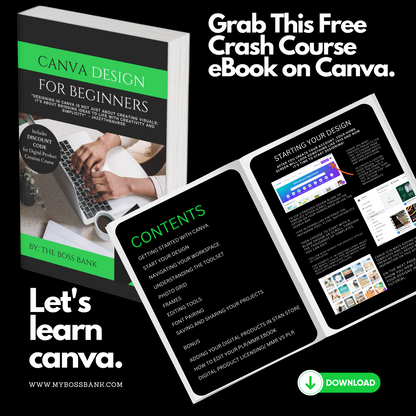 Canva Design For Beginners Ebook