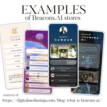 BEACONS.AI Store Creation