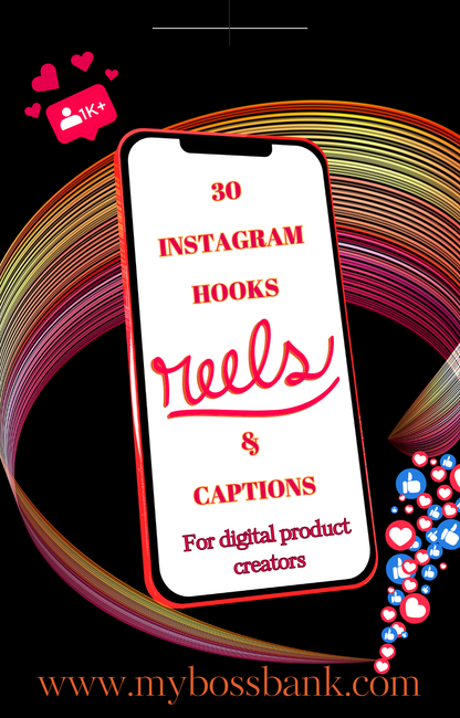 30 Instagram Hooks, Reels, & Captions